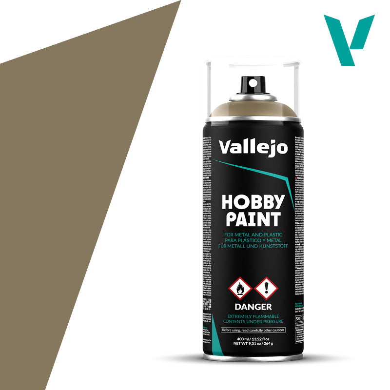 Vallejo Hobby Paint Spray 28.009 US Khaki 400ml