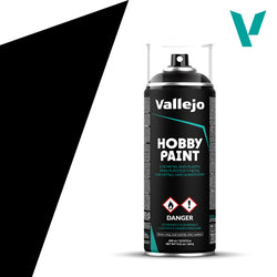 Vallejo Hobby Paint Spray 28.012 Black Primer 400ml