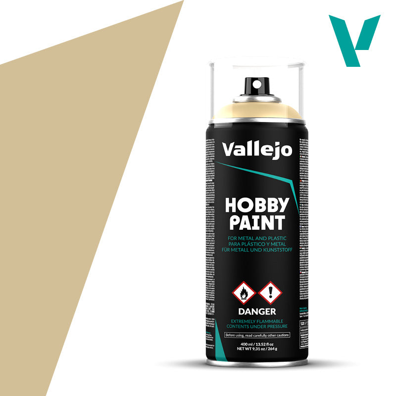 Vallejo Hobby Paint Spray 28.013 Bone White 400ml