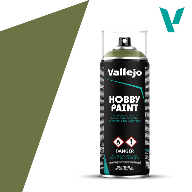 Vallejo Hobby Paint Spray 28.027 Goblin Green 400ml