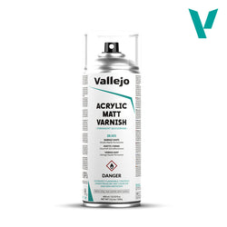 Vallejo Hobby Paint Spray 28.531 Matt Varnish 400ml