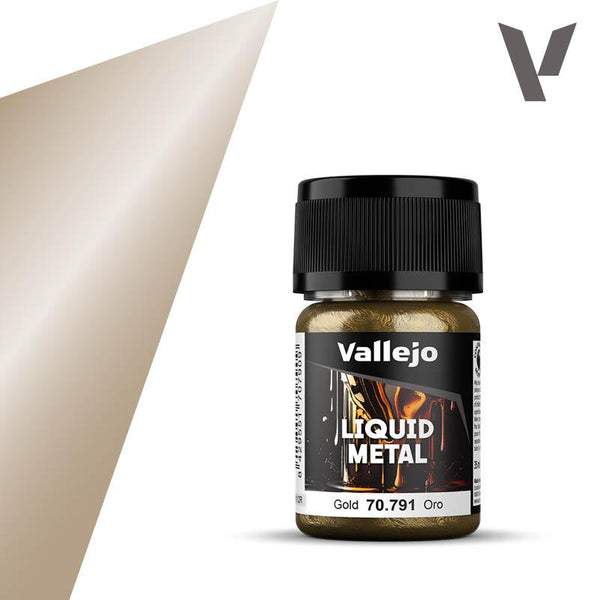 Vallejo Liquid Metal: Gold (35 ml)