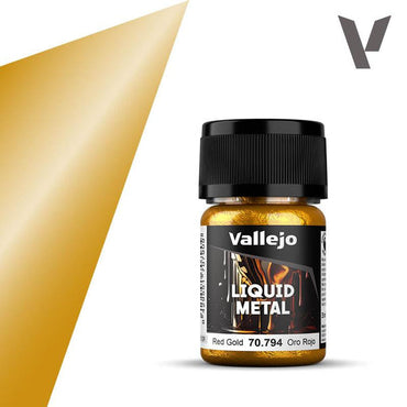 Vallejo Liquid Metal: Red Gold (35 ml)