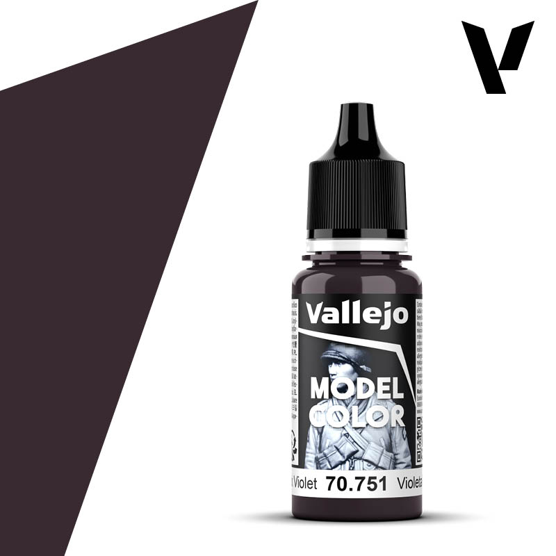 Vallejo Model Color: Black Violet (18 ml)