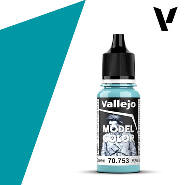 Vallejo Model Color: Light Blue Green (18 ml)