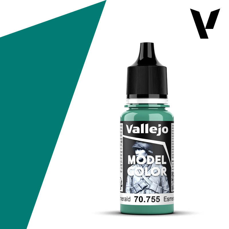 Vallejo Model Color: Light Emerald (18 ml)