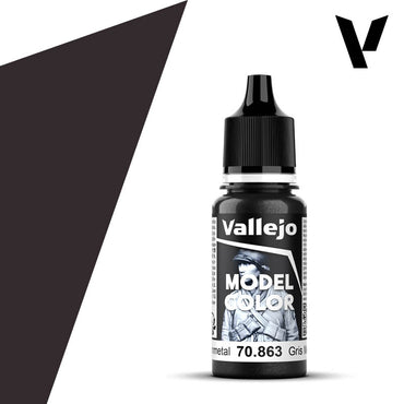 Vallejo Model Color: Gunmetal (18 ml)