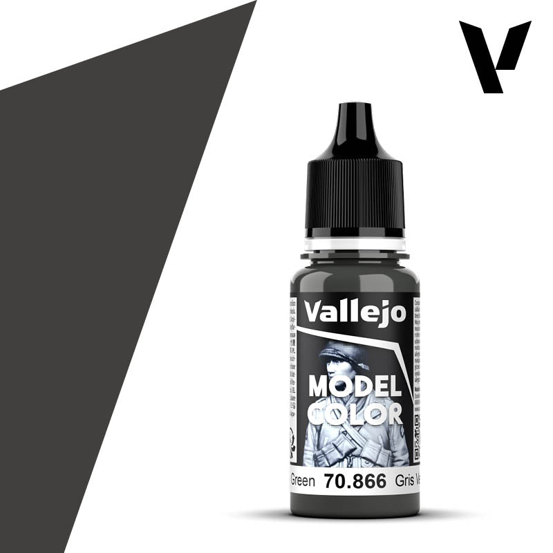 Vallejo Model Color: Grey Green (18 ml)