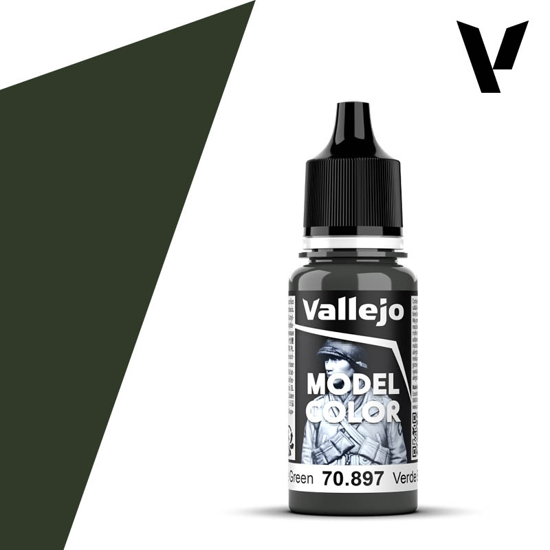 Vallejo Model Color: Bronze Green (18 ml)