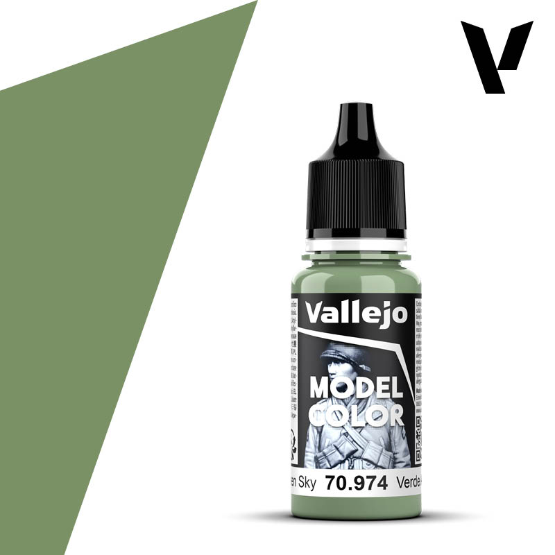 Vallejo Model Color: Green Sky (18 ml)