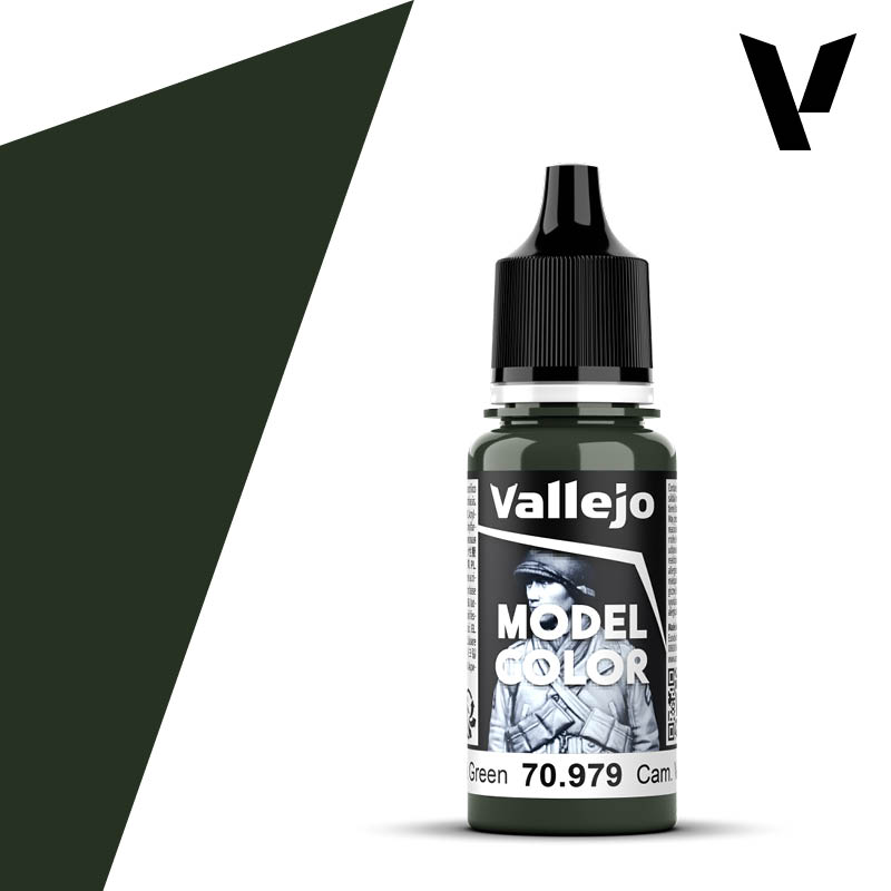 Vallejo Model Color: Camouflage Dark Green (18 ml)