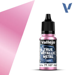 Vallejo True Metallic Metal: Light - Crimson Magenta (18 ml)