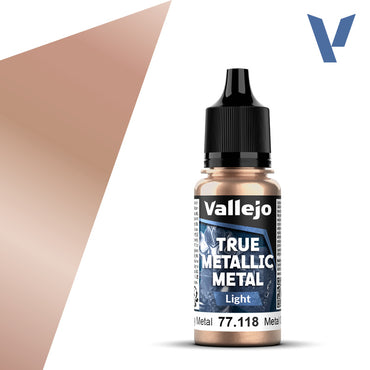 Vallejo True Metallic Metal: Light - Rusty Metal (18 ml)