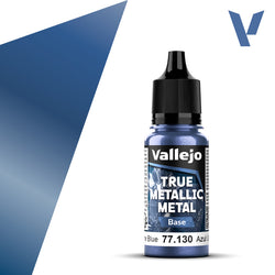 Vallejo True Metallic Metal: Base - Ultramarine Blue (18 ml)