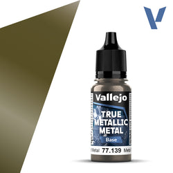 Vallejo True Metallic Metal: Base - Aged Metal (18 ml)