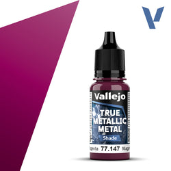 Vallejo True Metallic Metal: Shade - Crimson Magenta (18 ml)