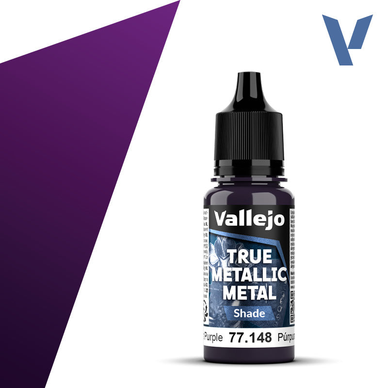 Vallejo True Metallic Metal: Shade - Amethyst Purple (18 ml)