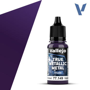 Vallejo True Metallic Metal: Shade - Celestial Violet (18 ml)