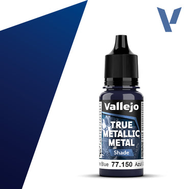 Vallejo True Metallic Metal: Shade - Ultramarine Blue (18 ml)