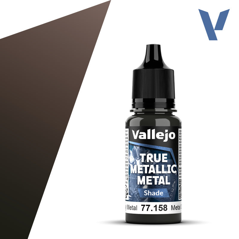 Vallejo True Metallic Metal: Shade - Rusty Metal (18 ml)
