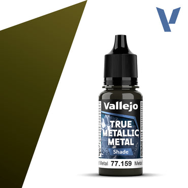 Vallejo True Metallic Metal: Shade - Aged Metal (18 ml)