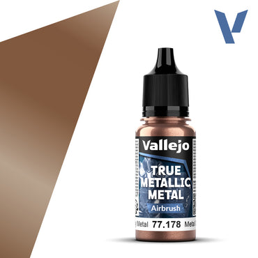 Vallejo True Metallic Metal: Airbrush - Rusty Metal (18 ml)