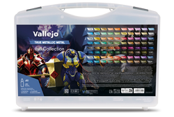 Vallejo: True Metallic Metal Case - Full Collection (80 Color Set), 18 ml.