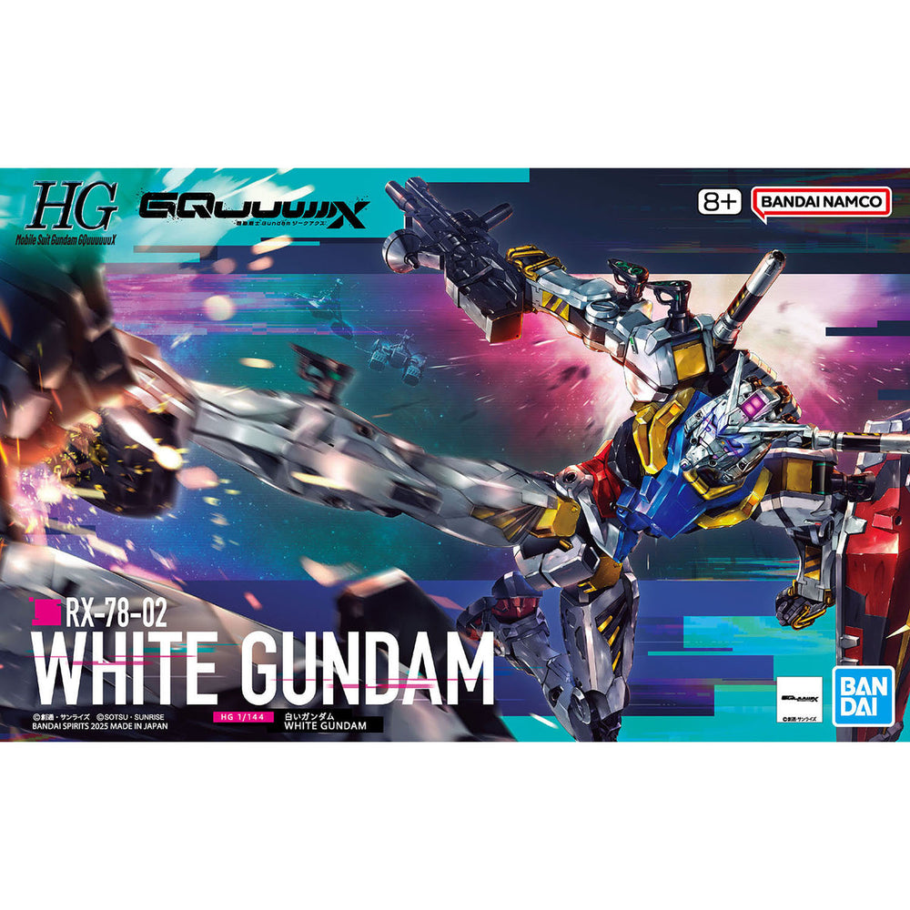 HGGQ 1/144 White Gundam "Gundam GQuuuuuuX"