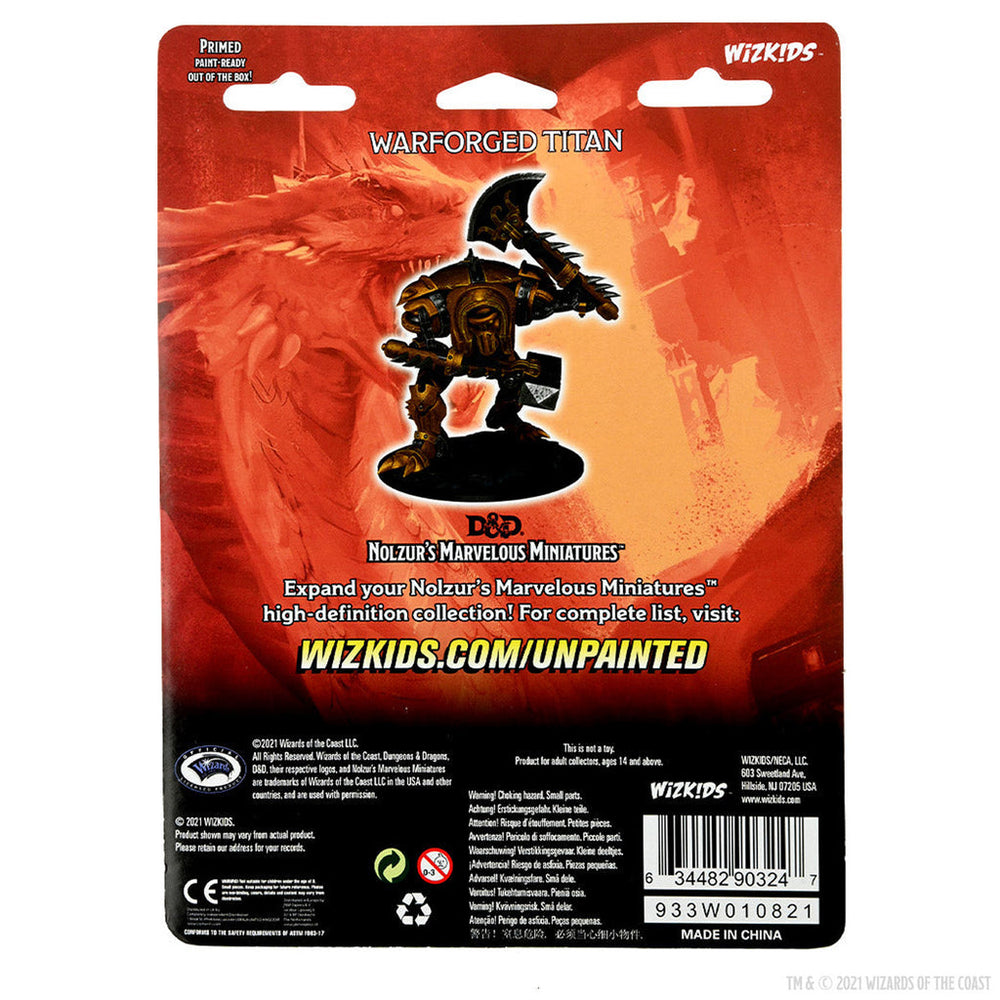 D&D Nolzur's Marvelous Miniatures: Warforged Titan (Wave 15)