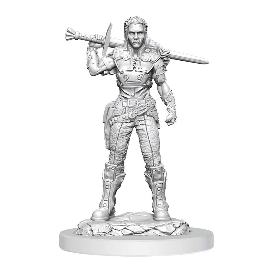 D&D Nolzur's Marvelous Miniatures: Orc Fighter Female