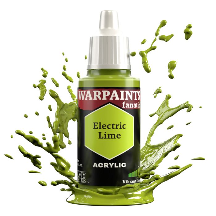 The Army Painter: Warpaints Fanatic - Electric Lime (18ml)