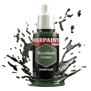 The Army Painter: Warpaints Fanatic - Woodland Camo (18ml)