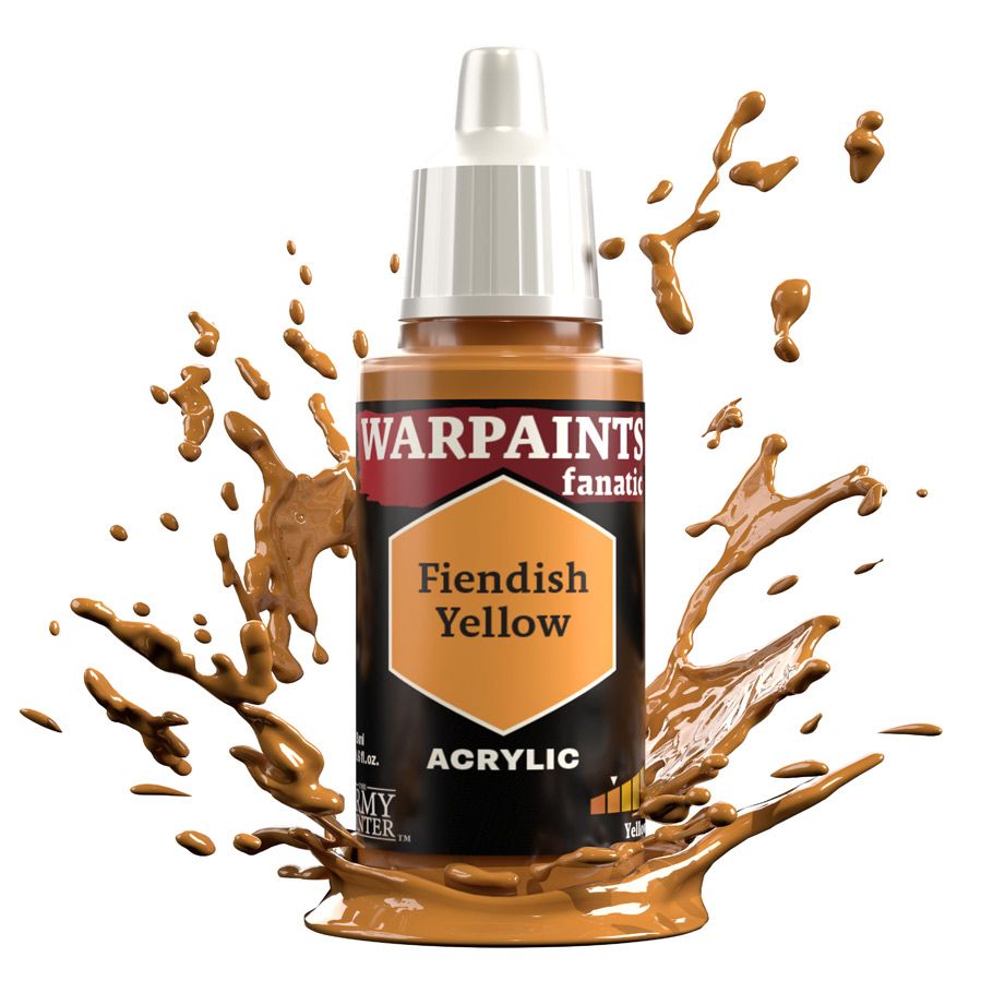 The Army Painter: Warpaints Fanatic - Fiendish Yellow (18ml)