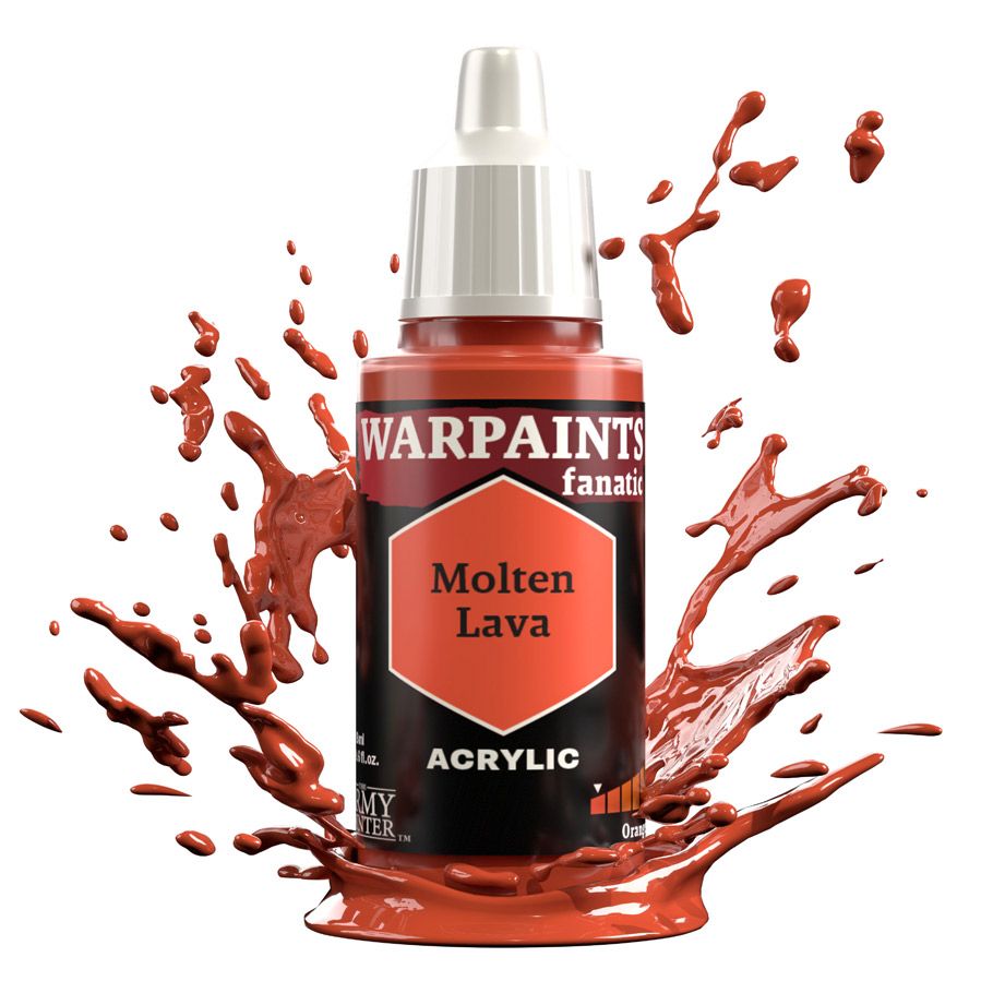 The Army Painter: Warpaints Fanatic - Molten Lava (18ml)