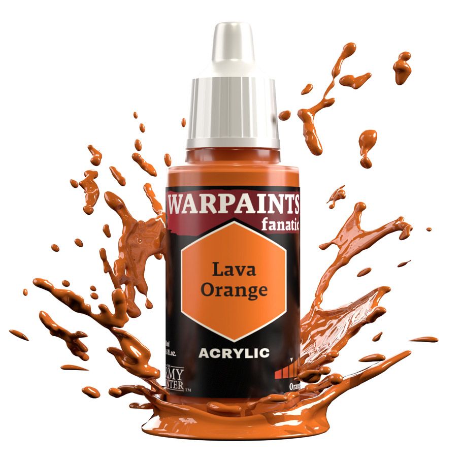 The Army Painter: Warpaints Fanatic - Lava Orange (18ml)