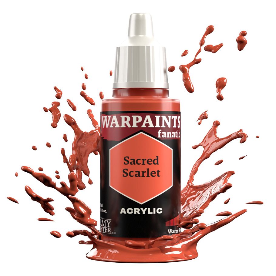 The Army Painter: Warpaints Fanatic - Sacred Scarlet (18ml)