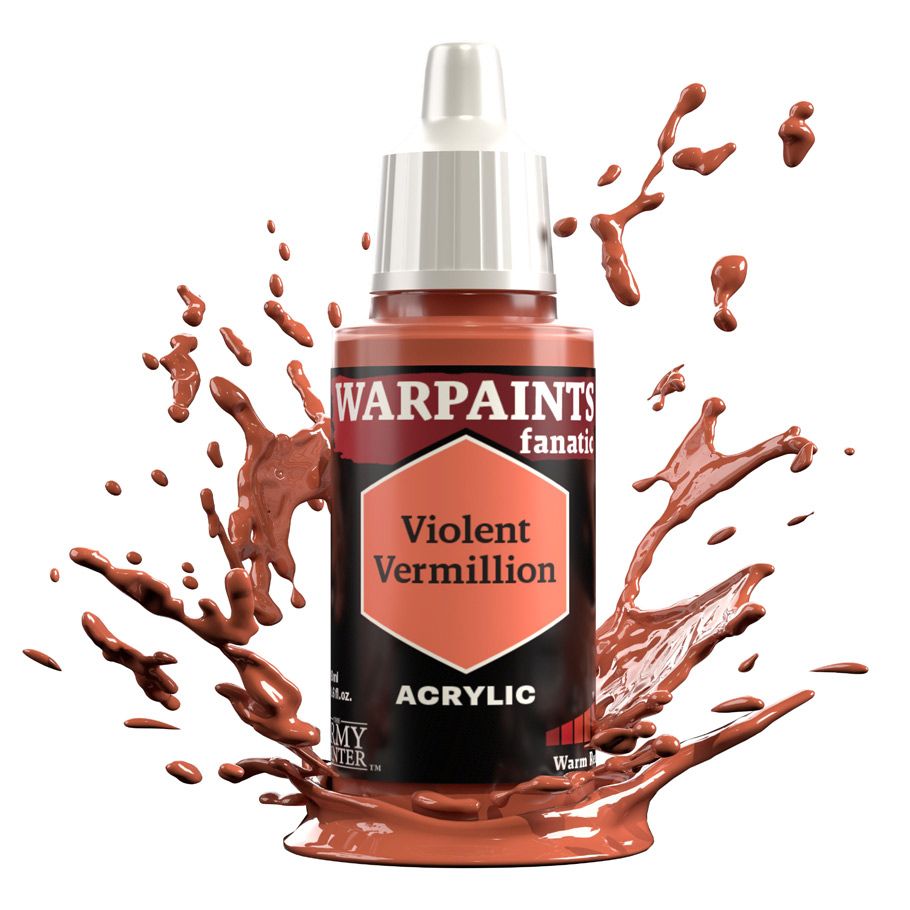 The Army Painter: Warpaints Fanatic - Violent Vermillion (18ml)