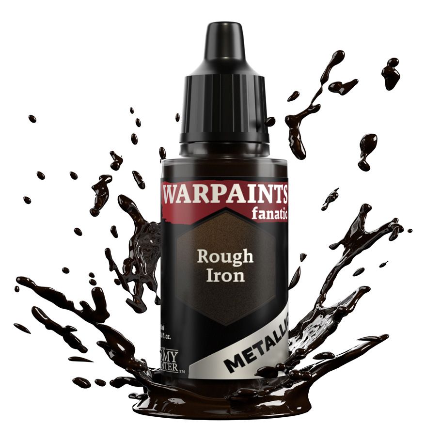 The Army Painter: Warpaints Fanatic Metallic - Rough Iron (18ml)