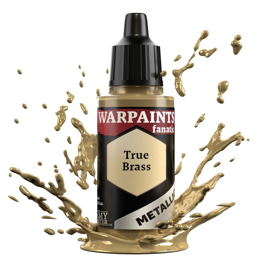 The Army Painter: Warpaints Fanatic Metallic - True Brass (18ml)