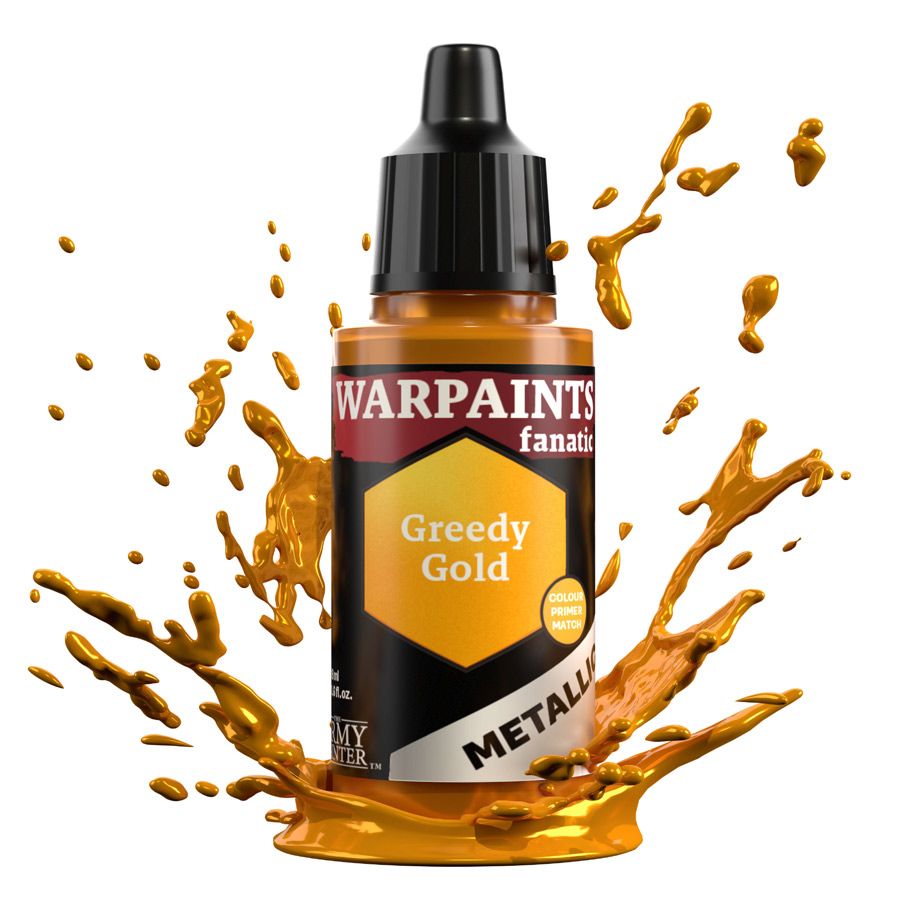 The Army Painter: Warpaints Fanatic Metallic - Greedy Gold (18ml)