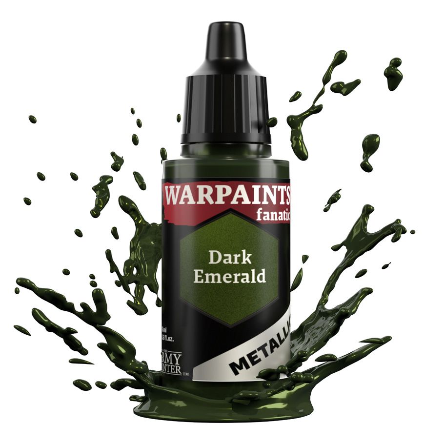 The Army Painter: Warpaints Fanatic Metallic - Dark Emerald (18ml)