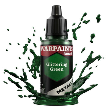 The Army Painter: Warpaints Fanatic Metallic - Glittering Green (18ml)