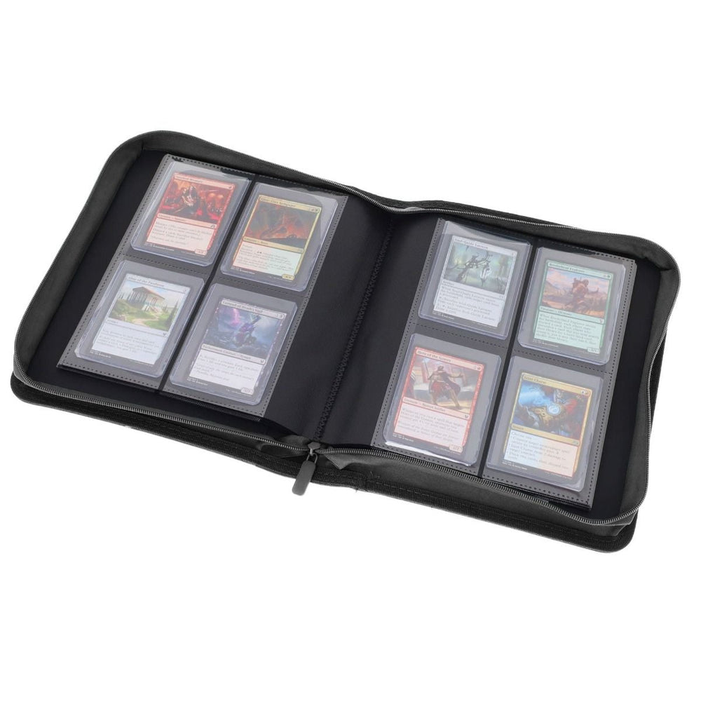 BCW: Z-Folio 4-Pocket LX - Toploader - Black