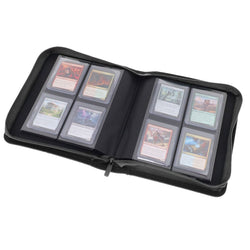 BCW: Z-Folio 4-Pocket LX - Toploader - Black