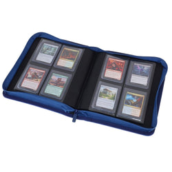 BCW: Z-Folio 4-Pocket LX - Toploader - Blue