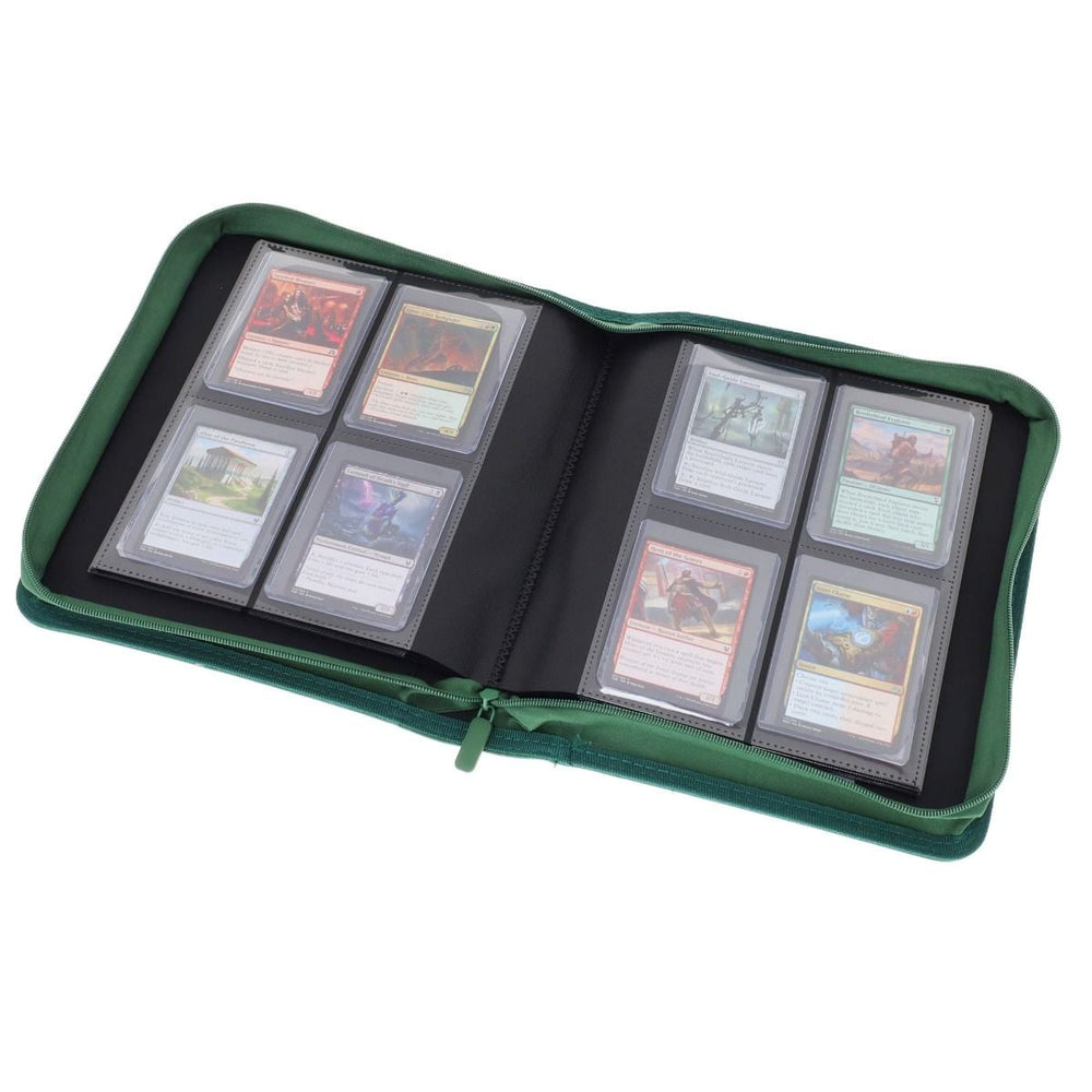 BCW: Z-Folio 4-Pocket LX - Toploader - Green