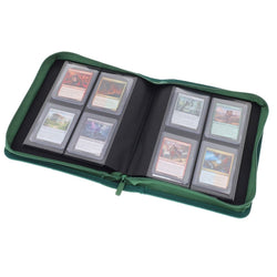 BCW: Z-Folio 4-Pocket LX - Toploader - Green