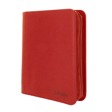 BCW: Z-Folio 4-Pocket LX - Toploader - Red