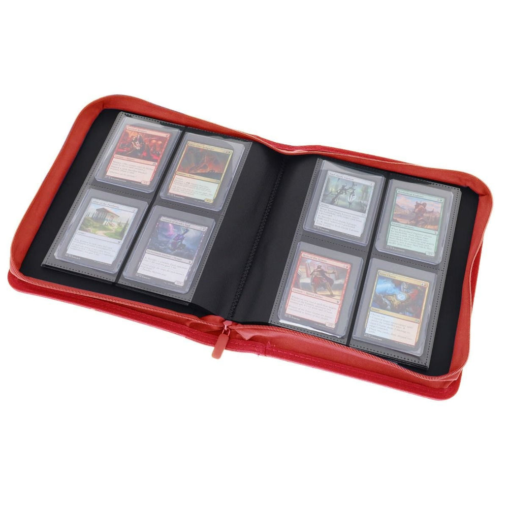 BCW: Z-Folio 4-Pocket LX - Toploader - Red