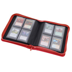 BCW: Z-Folio 4-Pocket LX - Toploader - Red